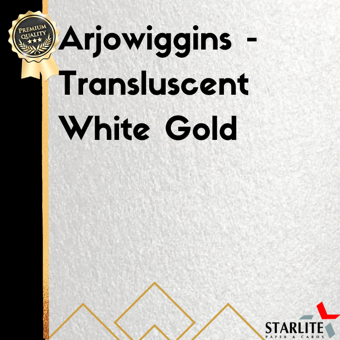 Arjowiggins Transluscent White Gold