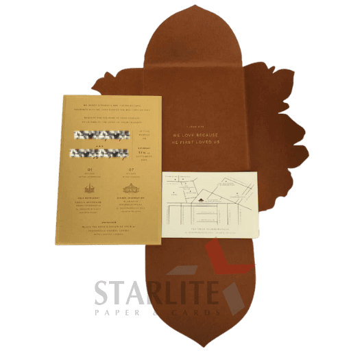 Mr.M & Mrs.C Wedding Invitation