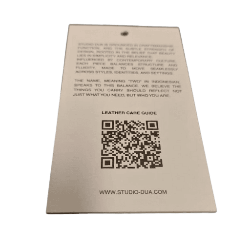 Studio Dua Bali HangTag