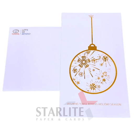 Toyota Envelope Greeting for Customer in Holiday Season