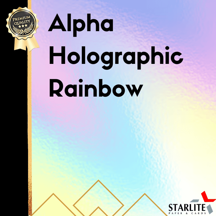 Alpha Holographic Rainbow